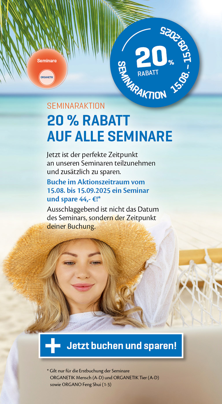 Imagebild für Sommer Seminar-Aktion 2025