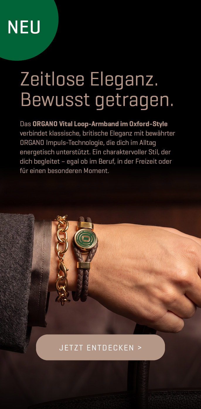 ORGANO Vital Loop-Armband im Oxford-Stil