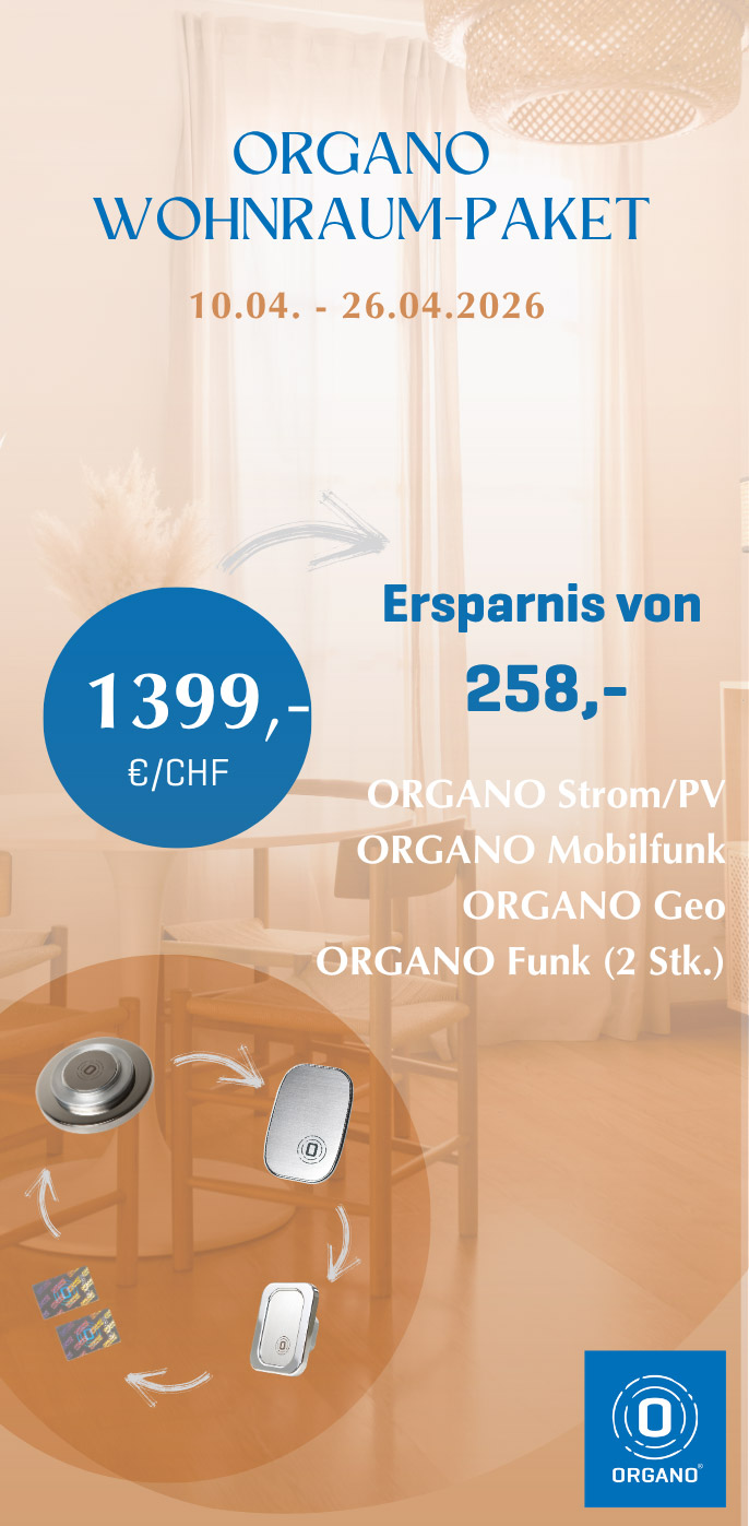 Imagebild für Organo Wohnraumaktion
