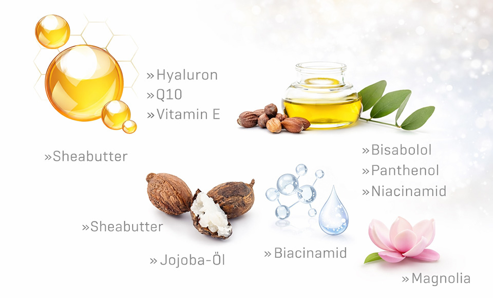 Organo Creme Imagebild mit Beinen